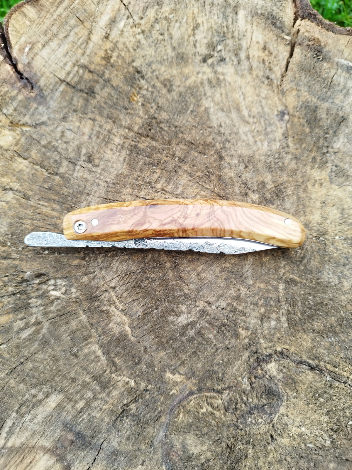 Grand Predallien : Manche en Frêne Olivier