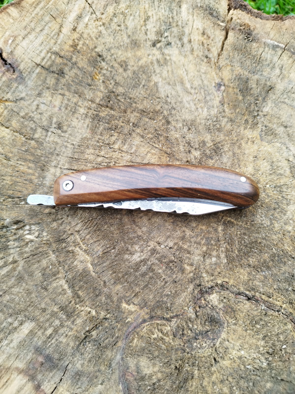 Grand Predallien : Manche en Noyer