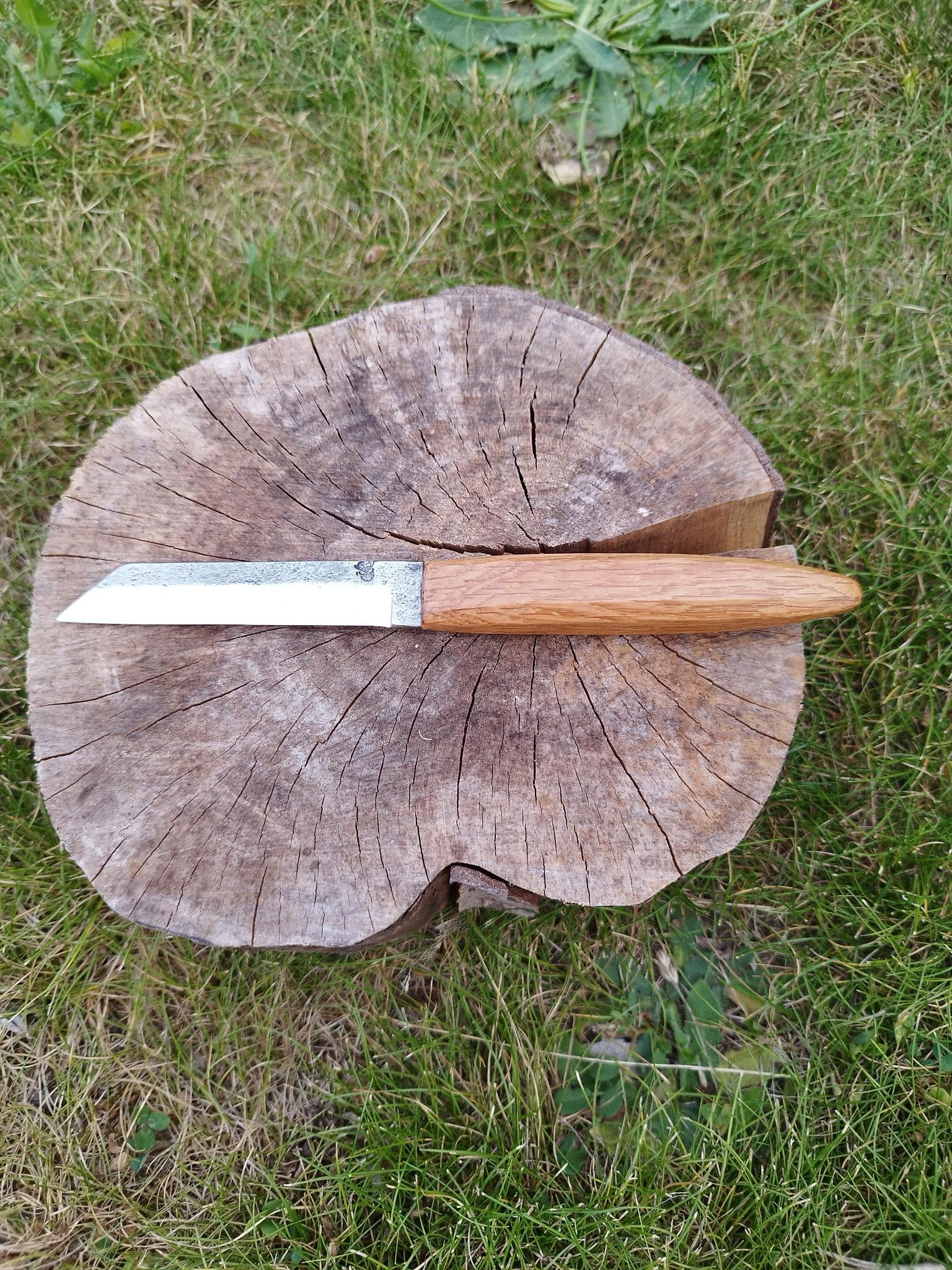 Petit Scramasaxe : manche forme olive